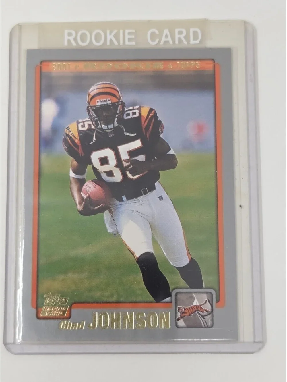 2001 Topps Chad Johnson Rookie Card Cincinnati Bengals WR #340 NFL Player